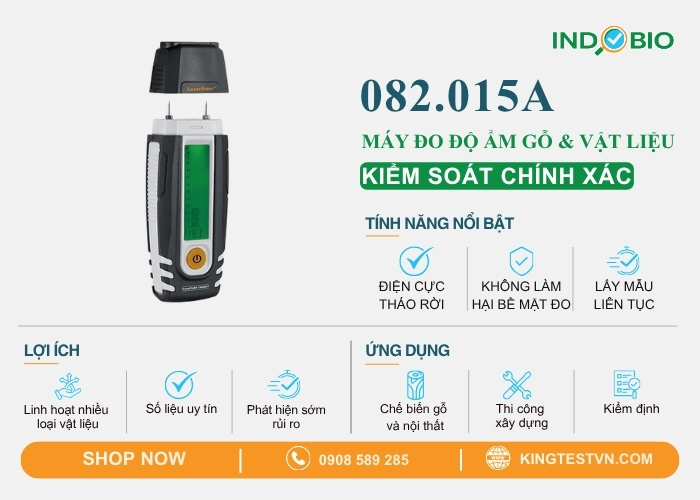 Máy Đo Độ Ẩm Gỗ Laserliner 082.015A